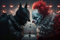 Batman vs. Pennywise or?